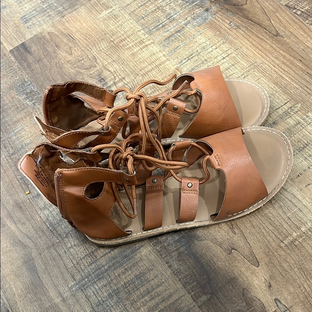 Tan Leather Sandals